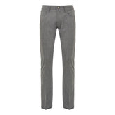 Jacob Cohen Gray Wool Casual Pants
